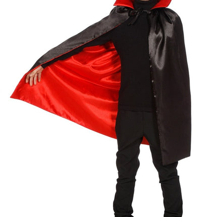 Halloween Cape Kind Dracula van Wilbers & Wilbers koop je bij Partywinkel