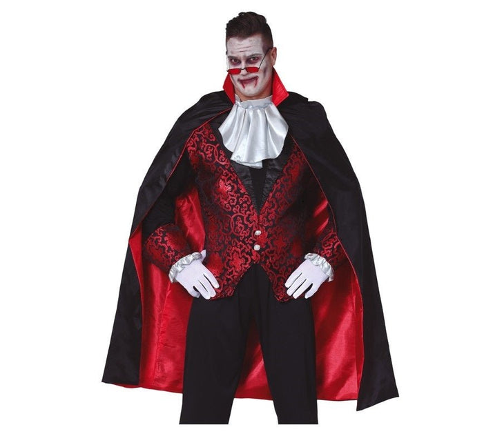 Halloween Cape Rode Voering 1,15m van Fiestas Guirca koop je bij Partywinkel
