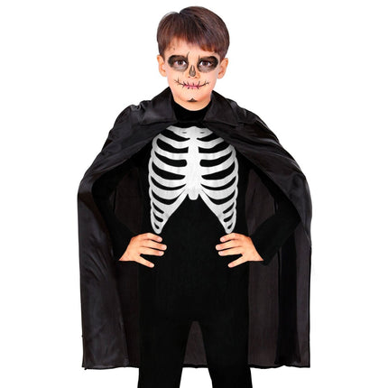 Halloween Cape Zwart Kind 90cm van Widmann koop je bij Partywinkel