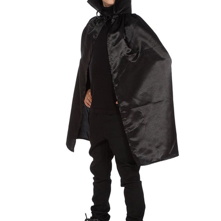Halloween Cape Zwart Kind Dracula van Wilbers & Wilbers koop je bij Partywinkel