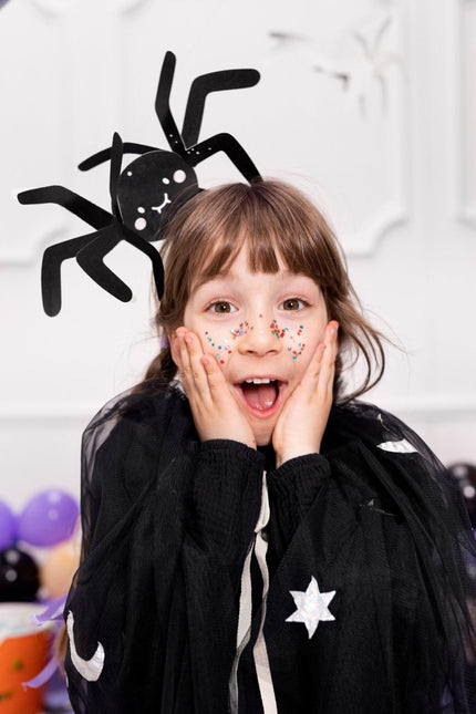 Halloween Decoratie Spinnen 5st van Partydeco koop je bij Partywinkel