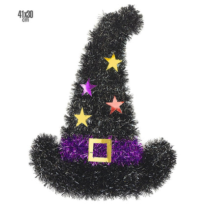 Halloween Deurbord Heksenhoed 41cm van Widmann koop je bij Partywinkel