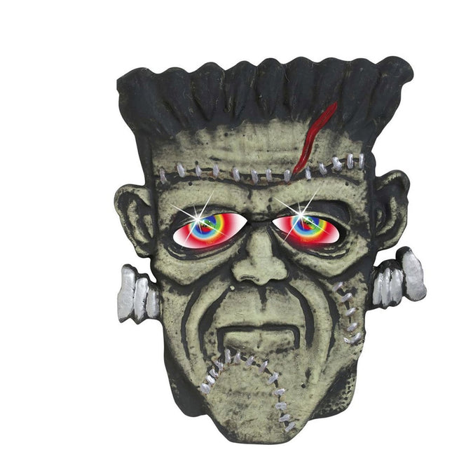 Halloween Deurbord Monster Met Licht van Widmann koop je bij Partywinkel