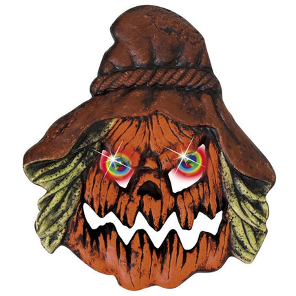 Halloween Deurbord Vogelveschrikker Met Licht van Widmann koop je bij Partywinkel