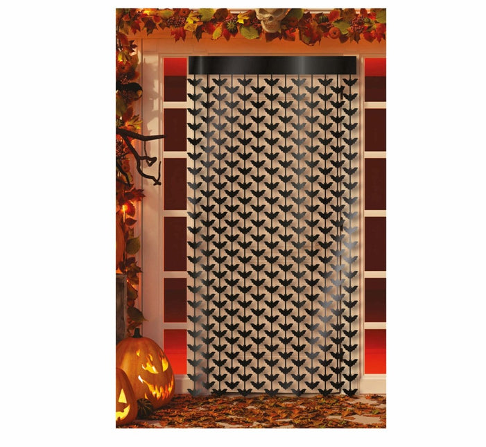 Halloween Deurgordijn Vleermuizen 2m van Fiestas Guirca koop je bij Partywinkel