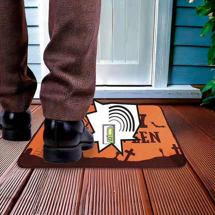 Halloween Deurmat Met Geluid 34cm van Fiestas Guirca koop je bij Partywinkel