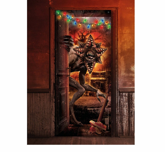 Halloween Deurposter Monster 1,8m van Fiestas Guirca koop je bij Partywinkel
