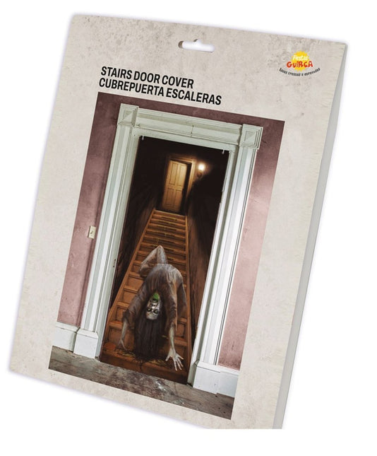 Halloween Deurposter Spook 180cm x 80cm van Fiestas Guirca koop je bij Partywinkel