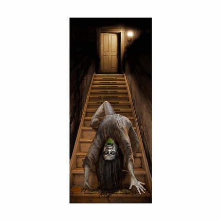 Halloween Deurposter Spook 180cm x 80cm van Fiestas Guirca koop je bij Partywinkel