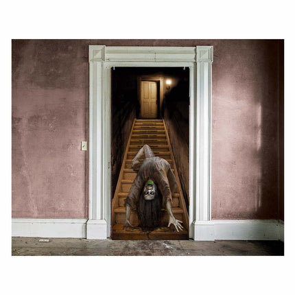 Halloween Deurposter Spook 180cm x 80cm van Fiestas Guirca koop je bij Partywinkel