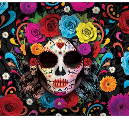 Halloween Dienblad Doodshoofd 39cm van Fiestas Guirca koop je bij Partywinkel