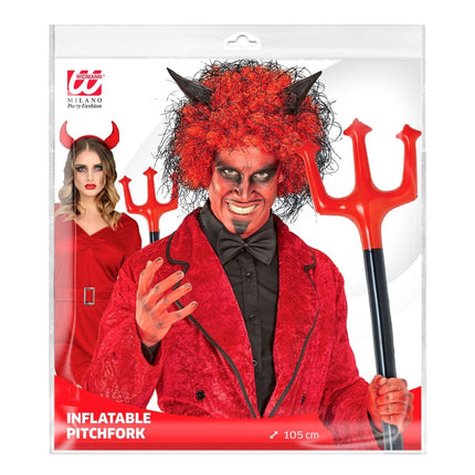 Halloween Drietand Duivel 1,05m van Widmann koop je bij Partywinkel