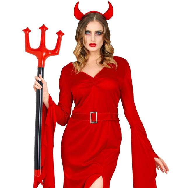 Halloween Drietand Duivel 1,05m van Widmann koop je bij Partywinkel