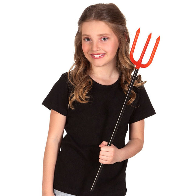 Halloween Drietand Duivel 58cm van Boland koop je bij Partywinkel