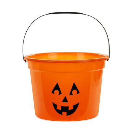 Halloween Emmer Oranje Pompoen 20,5cm van Partydeco koop je bij Partywinkel