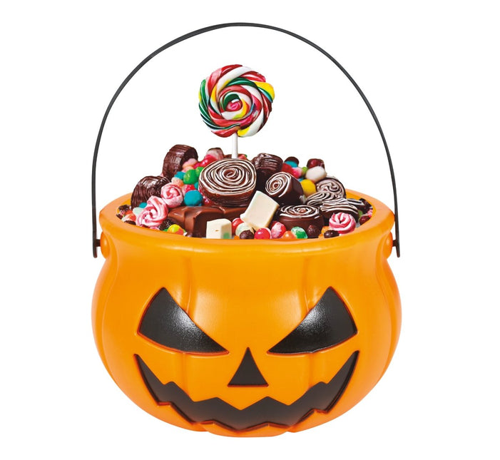 Halloween Emmer Pompoen 11cm van Fiestas Guirca koop je bij Partywinkel