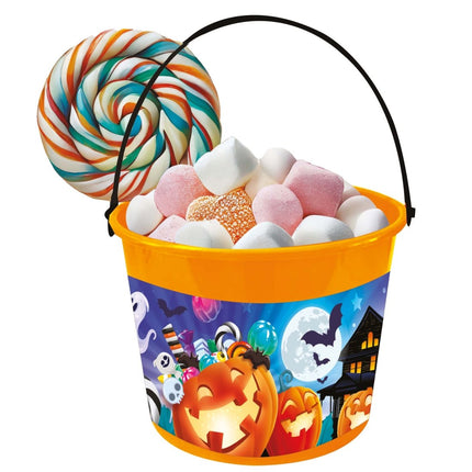 Halloween Emmer Voor Snoep Emmer van Fiestas Guirca koop je bij Partywinkel