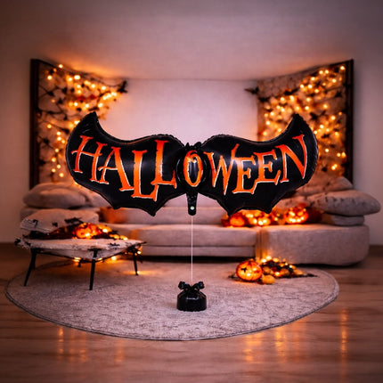 Halloween Folie Ballon Vleermuis Leeg 1m van Fiestas Guirca koop je bij Partywinkel
