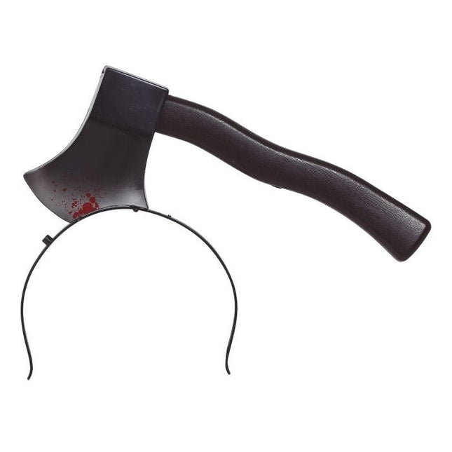 Halloween Haarband Bijl 28cm van Fiestas Guirca koop je bij Partywinkel