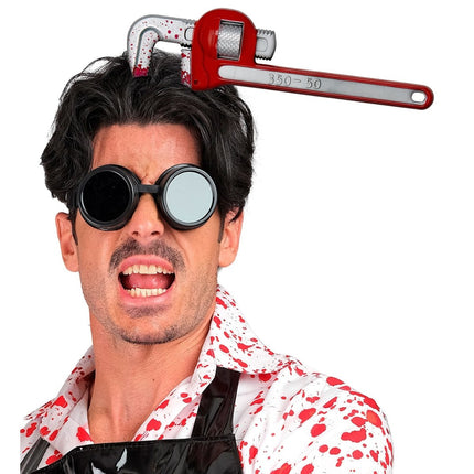 Halloween Haarband Moersleutel Bloederig van Widmann koop je bij Partywinkel