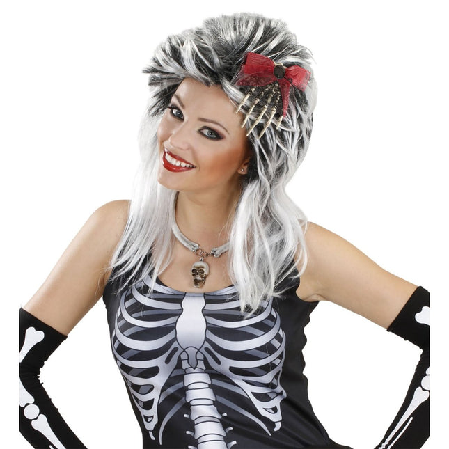 Halloween Haarclip Skelet Hand van Widmann koop je bij Partywinkel