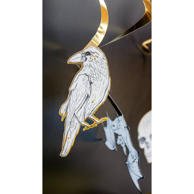 Halloween Hangspiralen 60cm 6st van Folat koop je bij Partywinkel