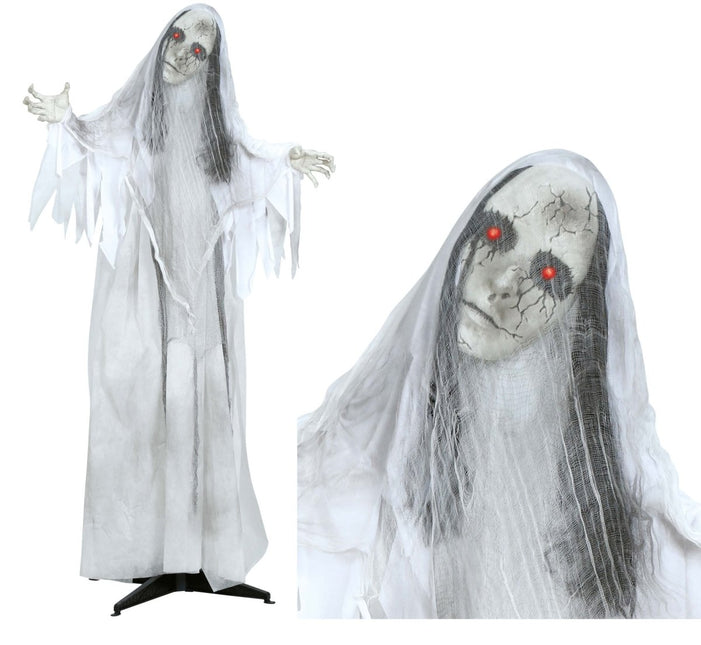 Halloween Pop Bruid 1,65m van Fiestas Guirca koop je bij Partywinkel