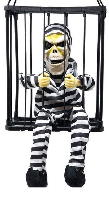 Halloween Pop Gevangen Skelet 27cm van Fiestas Guirca koop je bij Partywinkel