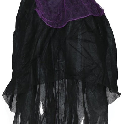 Halloween Pop Heks Met Licht En Geluid 1,2m van Fiestas Guirca koop je bij Partywinkel