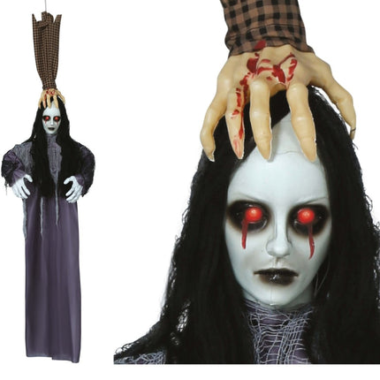 Halloween Pop Meisje Met Hand 1,50m van Fiestas Guirca koop je bij Partywinkel