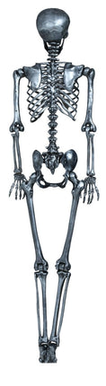 Halloween Hangdecoratie Zilver Skelet 90cm van Fiestas Guirca koop je bij Partywinkel
