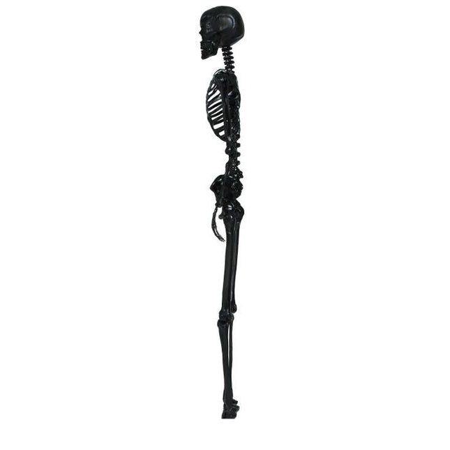 Halloween Hangdecoratie Zwart Skelet 1,6m van Fiestas Guirca koop je bij Partywinkel