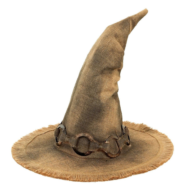 Halloween Heksenhoed Bruin van Widmann koop je bij Partywinkel