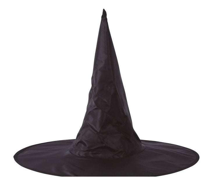 Halloween Heksenhoed Zwart 45cm van Fiestas Guirca koop je bij Partywinkel