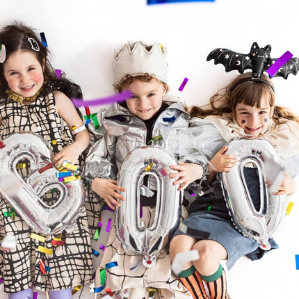 Halloween Helium Ballon Vleermuis Leeg 40cm van Partydeco koop je bij Partywinkel