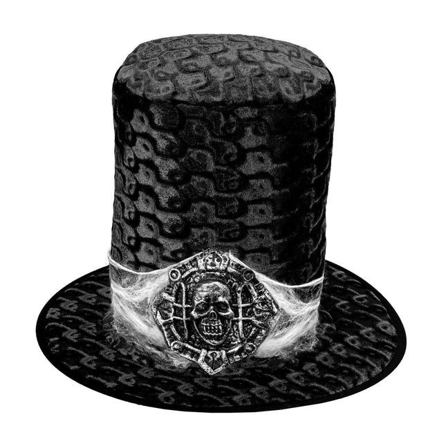 Halloween Hoed Hoog Fluweel van Widmann koop je bij Partywinkel