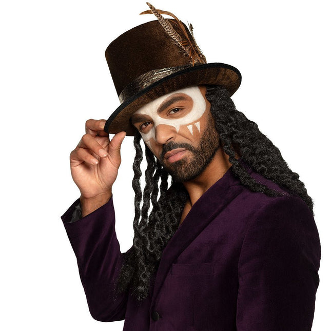 Halloween Hoed Voodoo Damballah van Boland koop je bij Partywinkel