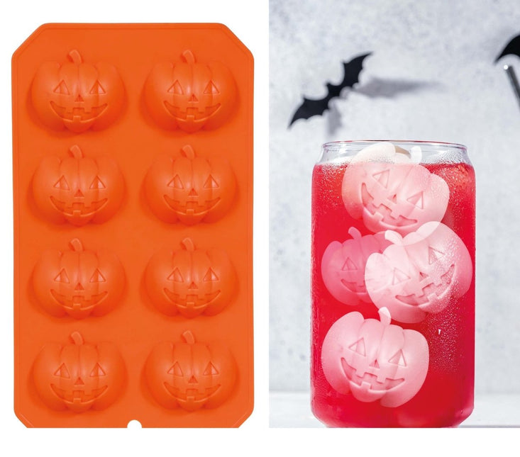 Halloween Ijsvorm Pompoenen 22cm 8 delig van Fiestas Guirca koop je bij Partywinkel