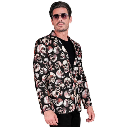 Halloween Jas Heren Schedel van Widmann koop je bij Partywinkel