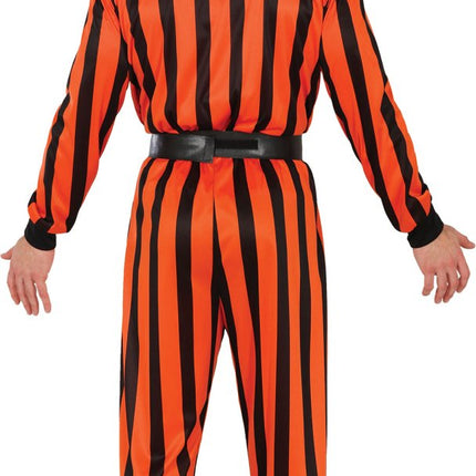 Halloween Jumpsuit Heren Harlekijn Gevangene van Fiestas Guirca koop je bij Partywinkel