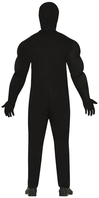 Halloween Jumpsuit Zwart Heren Creepy van Fiestas Guirca koop je bij Partywinkel