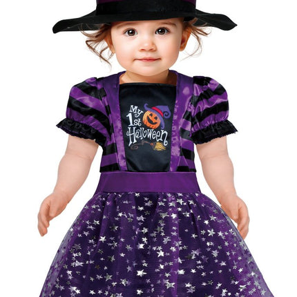 Halloween Jurk Baby Heks van Fiestas Guirca koop je bij Partywinkel