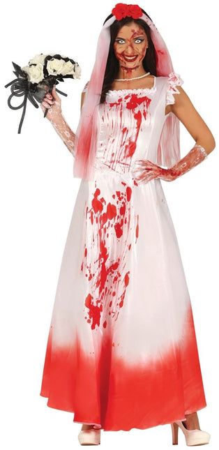 Halloween Jurk Dames Bruid van Fiestas Guirca koop je bij Partywinkel