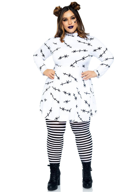 Halloween Jurk Dames Jersey Stitch Leg Avenue van Leg Avenue koop je bij Partywinkel