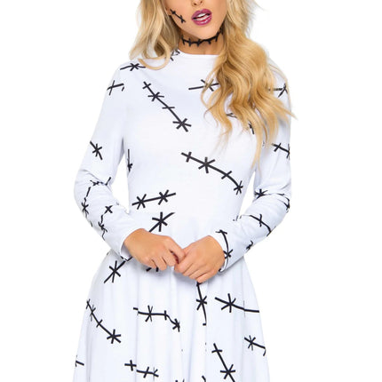 Halloween Jurk Dames Jersey Stitch Leg Avenue van Leg Avenue koop je bij Partywinkel