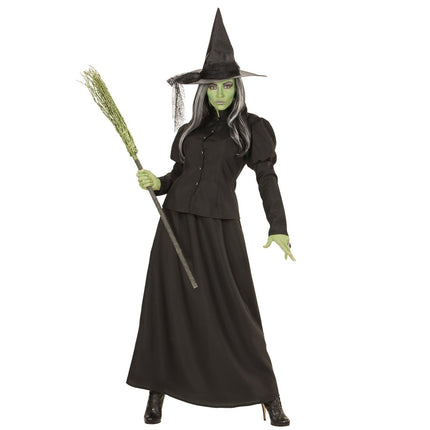 Halloween Jurk Dames Sprookjes Heks van Widmann koop je bij Partywinkel