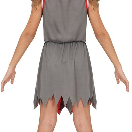 Halloween Jurk Meisje Zombie Cheerleader van Fiestas Guirca koop je bij Partywinkel