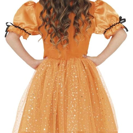 Halloween Jurk Oranje Kind Heks van Fiestas Guirca koop je bij Partywinkel