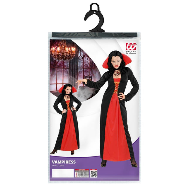 Halloween Jurk Vampier van Widmann koop je bij Partywinkel