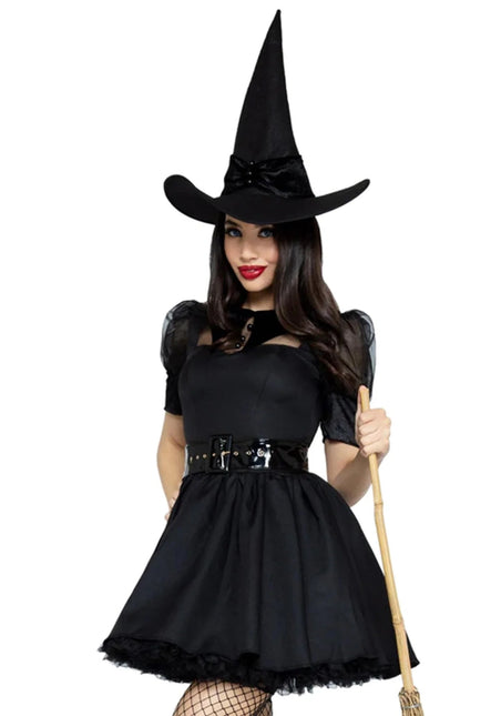 Halloween Jurk Zwart Dames Leg Avenue van Leg Avenue koop je bij Partywinkel